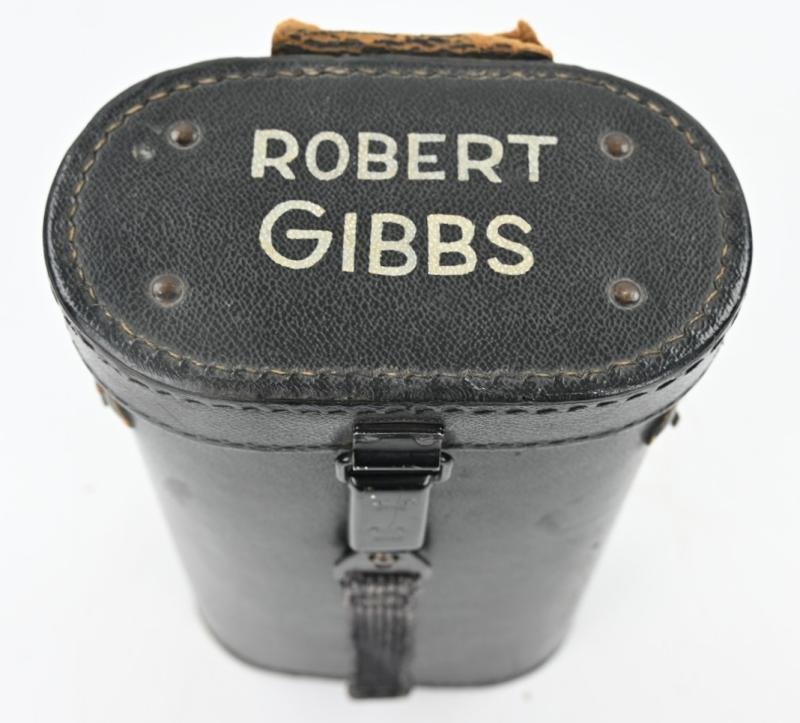 German WH 7x56 Panzer Binocular in Presstoff Case 1945 — image 3