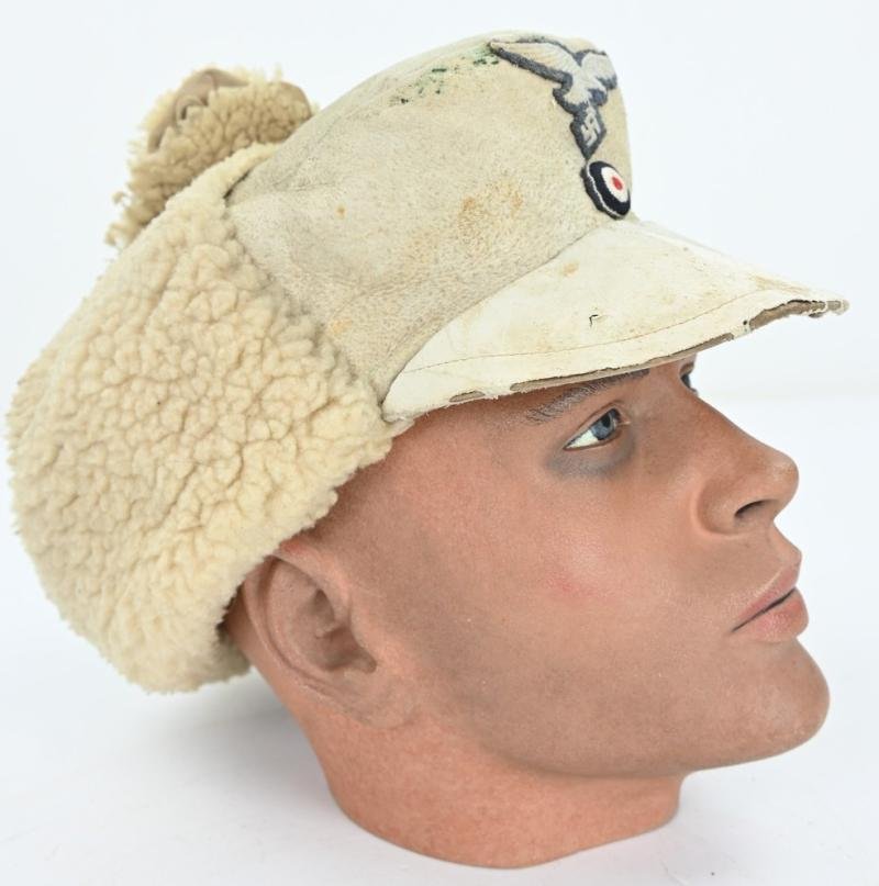 German LW Winter Fur Cap — image 9