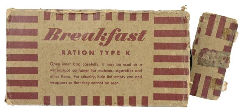 US WW2 Ration Type K 'Breakfast' — image 4
