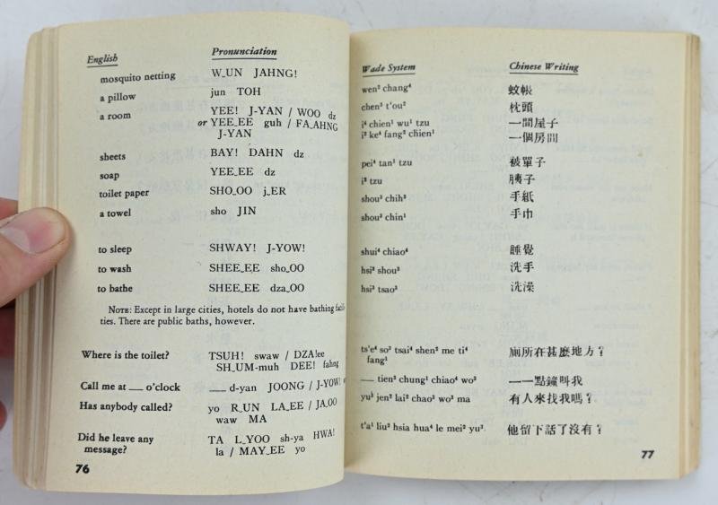 US WW2 Chinese Phrase Book — image 5