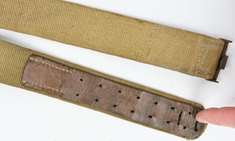 German WH/LW Tropical Combat Belt — image 5