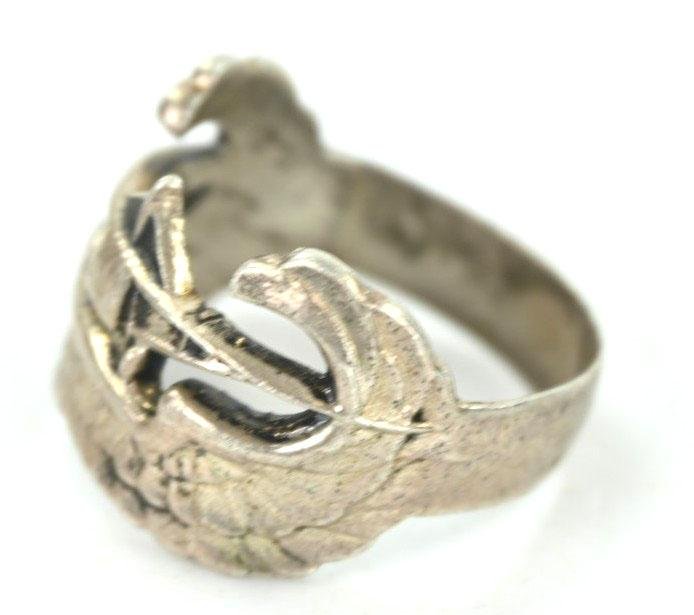 US WW2 Sterling Silver Glider Ring — image 3