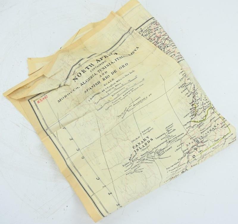 British RAF WW2 Escape Map 'North Africa' — image 10