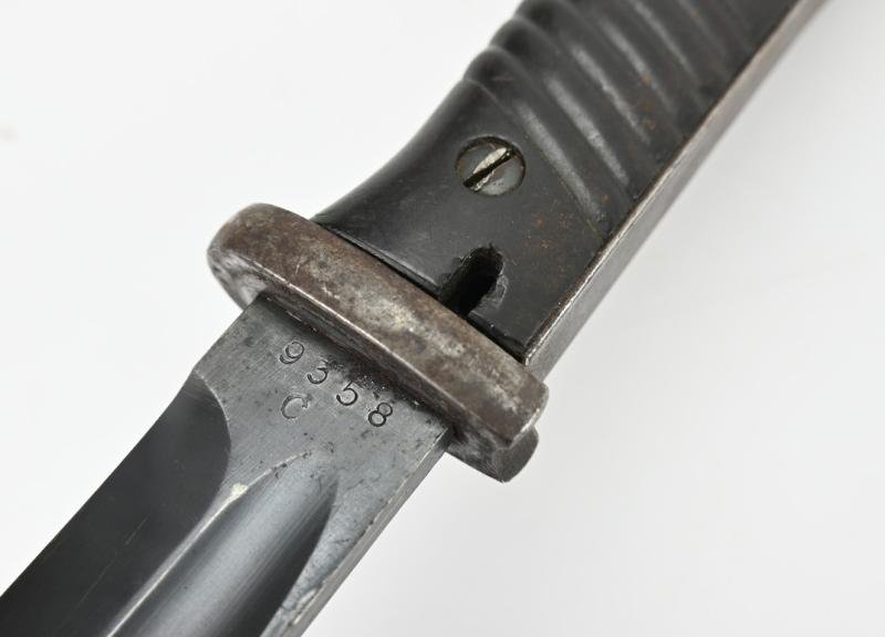 German WH K98 Mauser Bayonet with Frog '41cul' — image 10