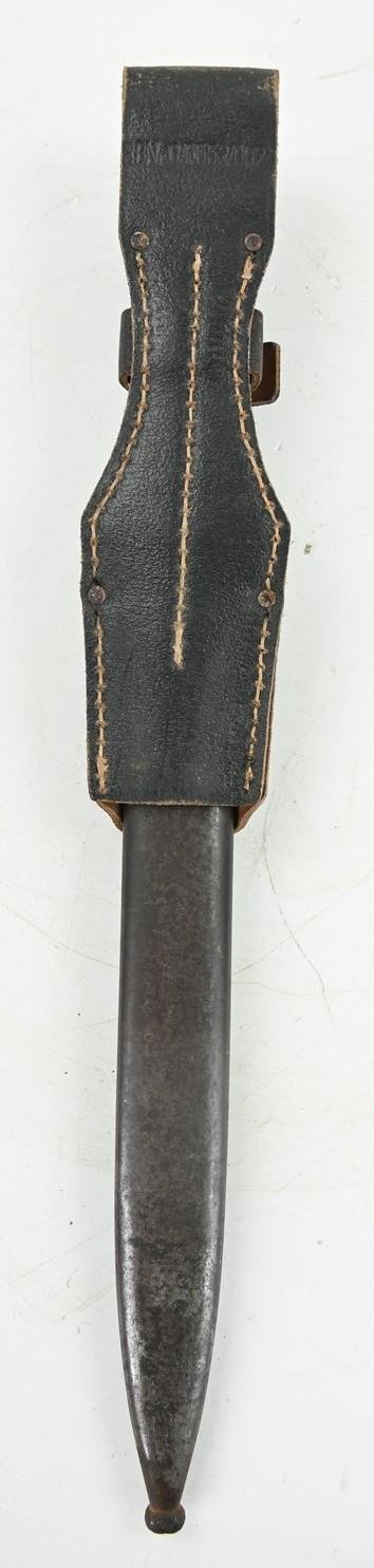 German WH K98 Mauser Bayonet with Frog '41cul' — image 4