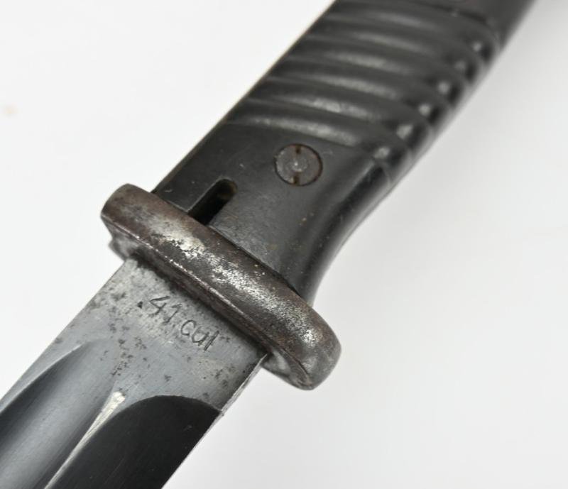 German WH K98 Mauser Bayonet with Frog '41cul' — image 9
