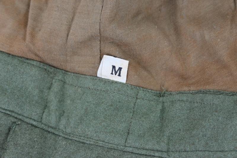 US WW2 Wool OD Special Gas Protection Hood — image 8