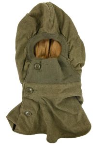 US WW2 Wool OD Special Gas Protection Hood