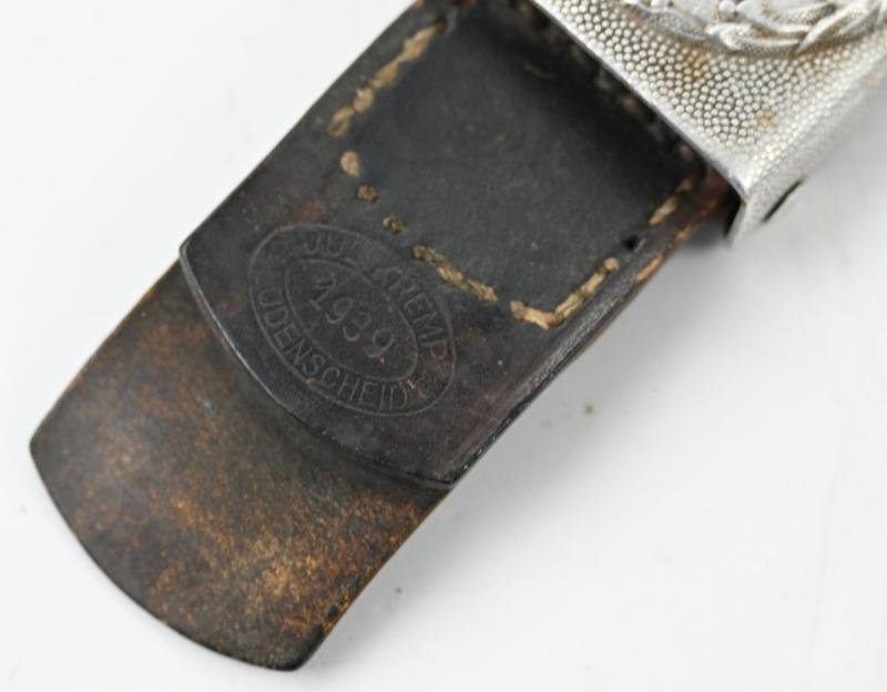 German LW Beltbuckle with Tab 'J. Kremp 1939' — image 3