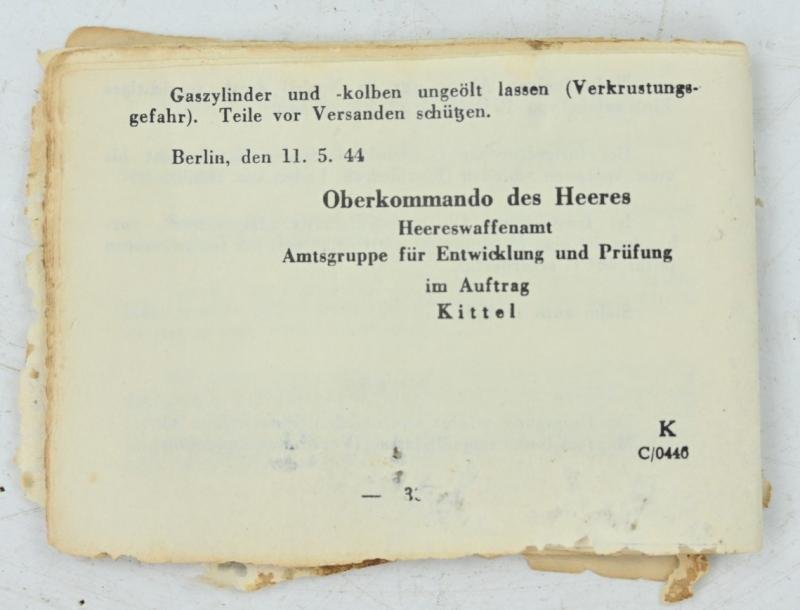 German WH K43 Instruction Manual — image 5