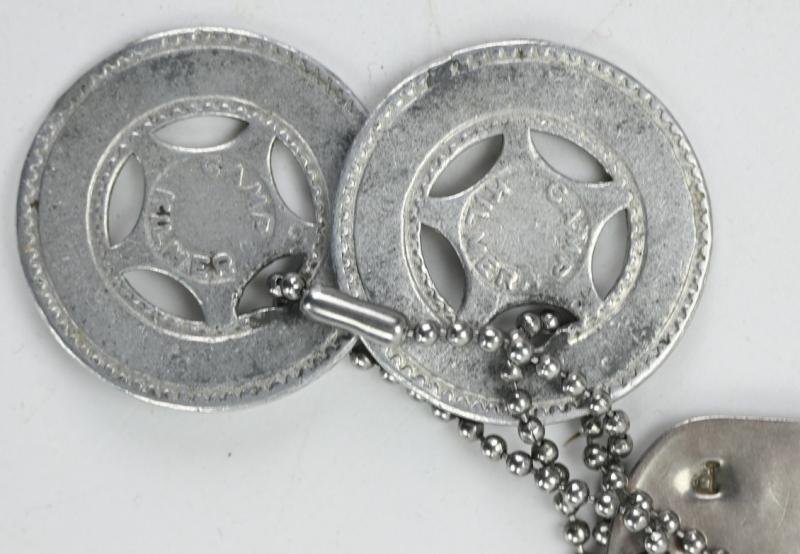 US WW2 508th PIR 82nd Airborne Paratrooper Dog-Tag Set — image 7