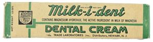 US WW2 Dental Cream Tube in Case