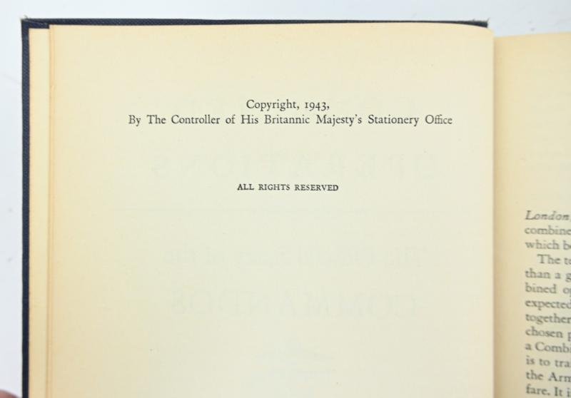 US WW2 Combined Operations Commando Book 1943 — image 3