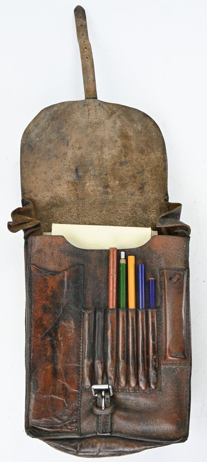 German WH/LW Officer's Mapcase with content — image 3