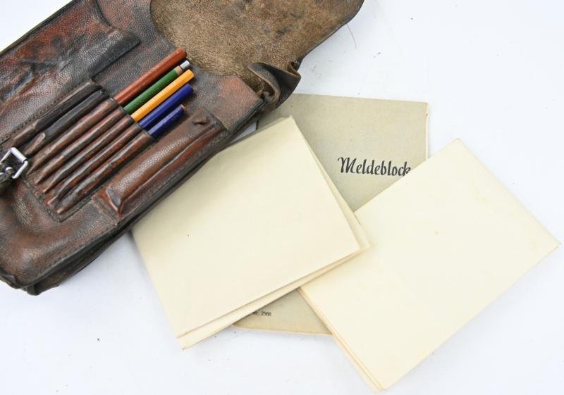 German WH/LW Officer's Mapcase with content — image 5