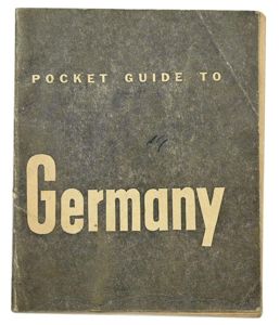 US WW2 Pocketguide to Germany