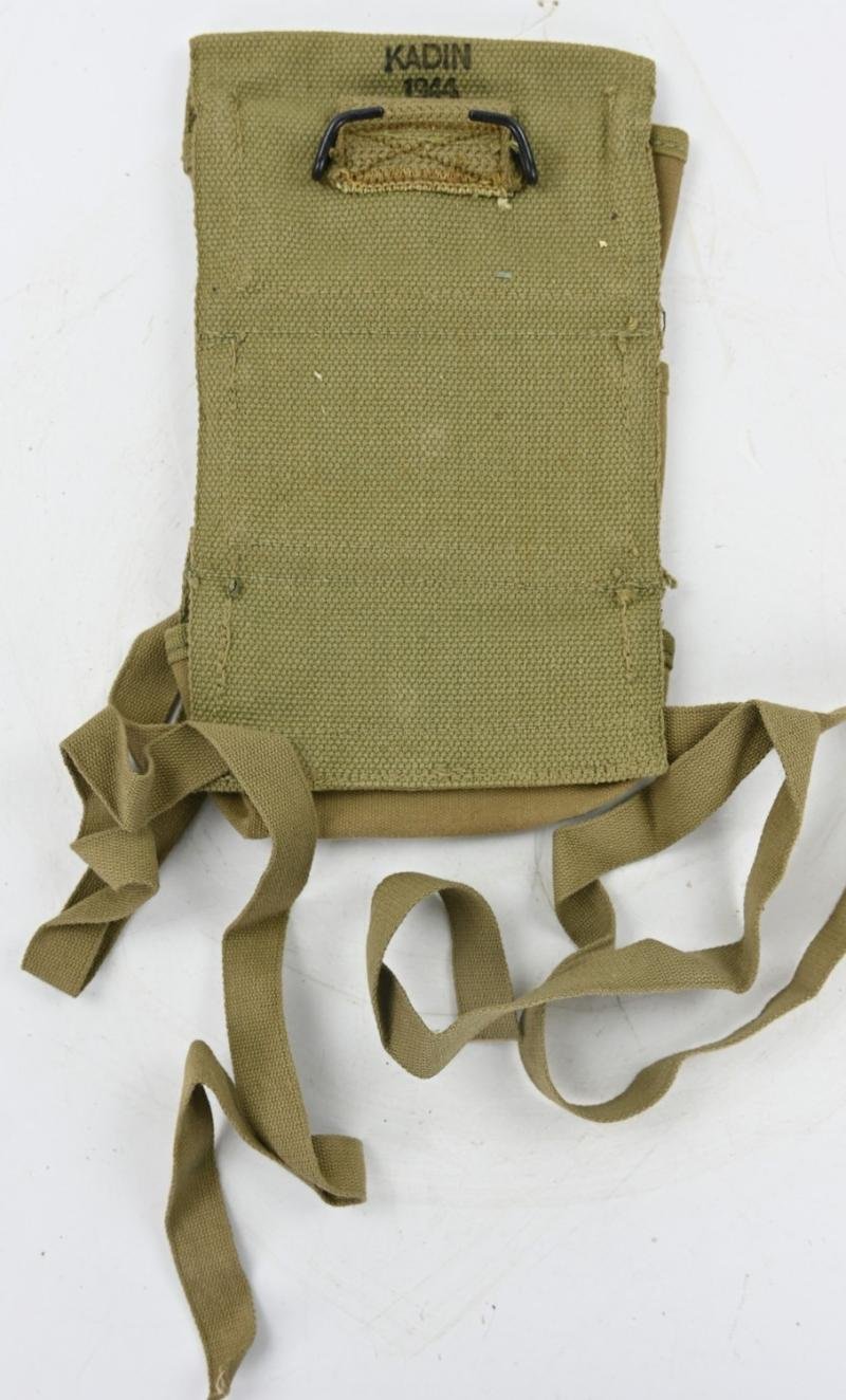 US WW2 3-Pocket Grenade Pouch 1944 — image 3