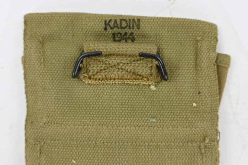 US WW2 3-Pocket Grenade Pouch 1944 — image 4