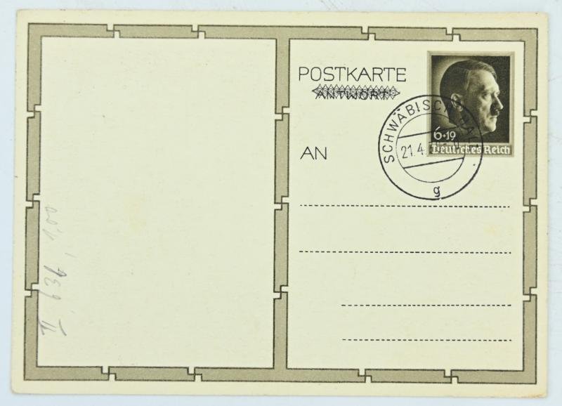 German Adolf Hitler Postcard — image 2