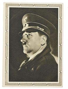 German Adolf Hitler Postcard