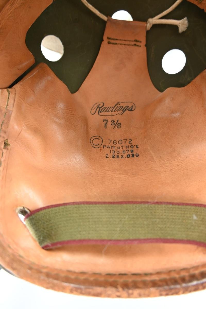 US WW2 Rawlings Tanker Helmet Complete — image 11
