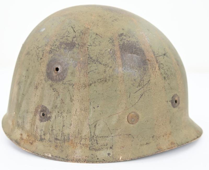 US WW2 5th Infantry Division Combat Helmet — image 17