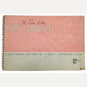 US WW2 101st Airborne Division/ 506th Parachute Infantry Regiment Scrapbook …