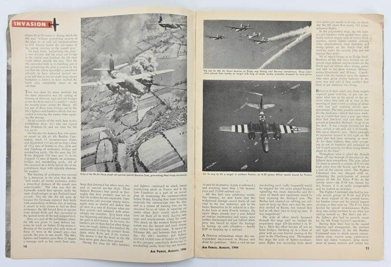 US WW2 Air Force Magazine 'Bob Noody' 101st Airborne Division. — image 4