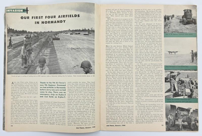 US WW2 Air Force Magazine 'Bob Noody' 101st Airborne Division. — image 5