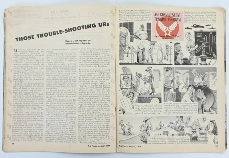 US WW2 Air Force Magazine 'Bob Noody' 101st Airborne Division. — image 7