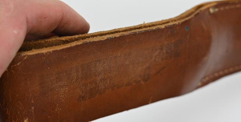 US WW2 Named Cattaraugus Q225 Fighting Knife '4th ENGINEER SPECIAL BRIGADE' — image 4