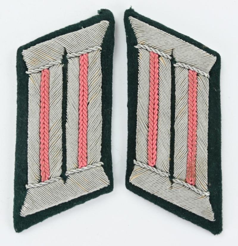 German WH Panzerjager Officer Insignia Set — image 4