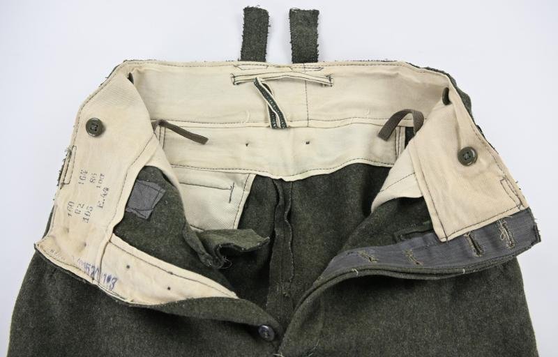 German WH/SS M43 EM Combat Trousers — image 11