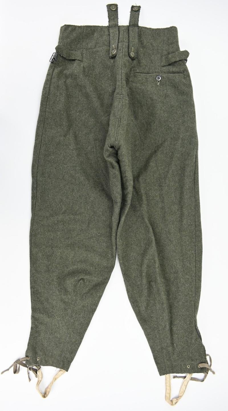 German WH/SS M43 EM Combat Trousers — image 8