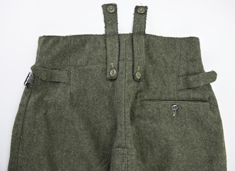 German WH/SS M43 EM Combat Trousers — image 9