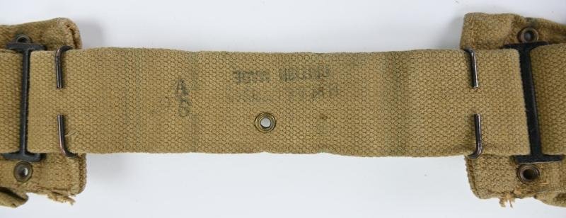 US WW2 M1 Garand Ammo Belt British Made — image 6