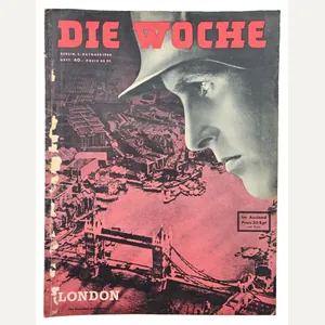 German Third Reich Magazine 'Die Woche' 1940