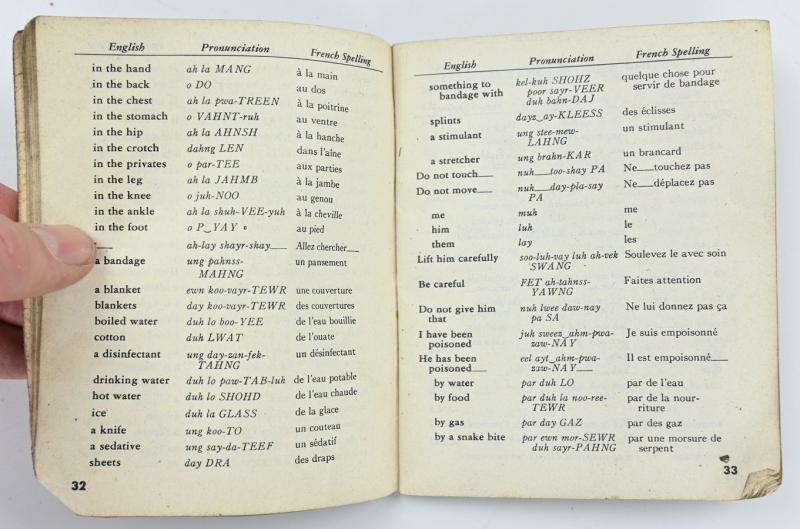 US WW2 French Phase Book 1943 — image 4