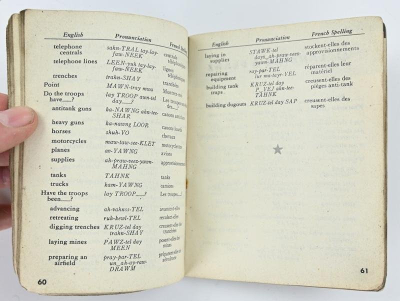 US WW2 French Phase Book 1943 — image 5