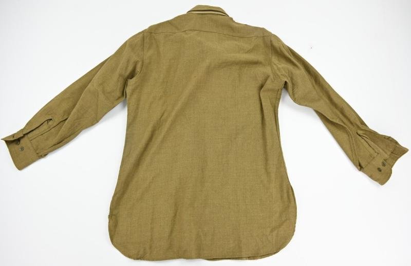 US WW2 Wool Shirt & Tie — image 4