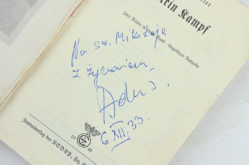 German Mein Kampf Pocket Book 1940 — image 3