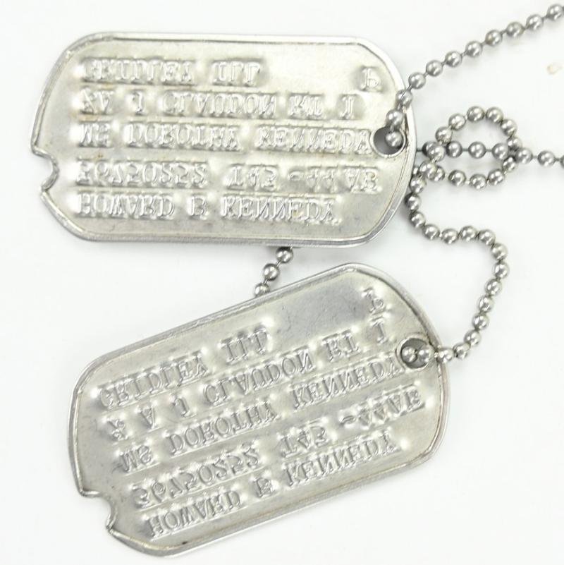 US WW2 Dog-Tag 'Edward B. Kennedy' — image 5