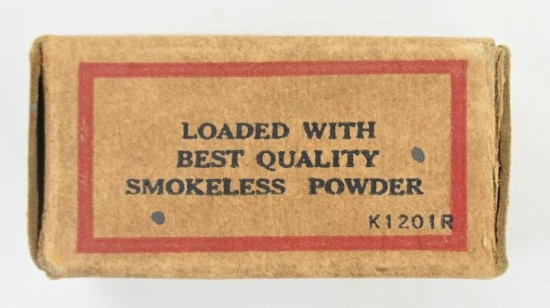 US WW2 Period Vintage Western Bullet Breach caps Box — image 4