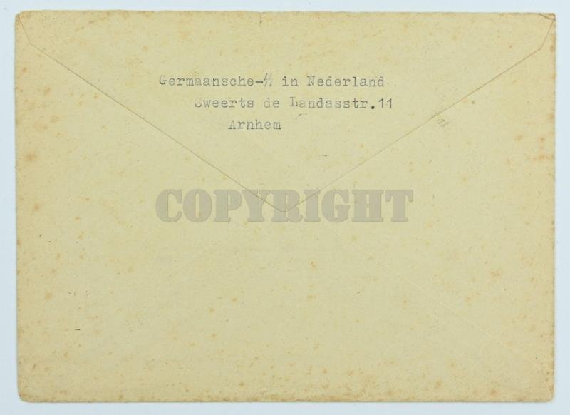 Dutch Waffen-SS KIA Letter 'Laurens Still' with extra — image 10