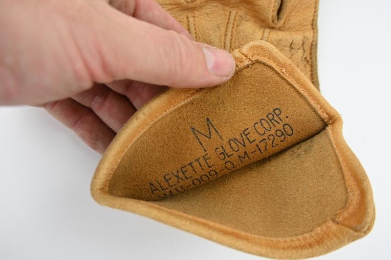 US WW2 Airborne Paratrooper Gloves — image 4
