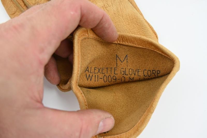 US WW2 Airborne Paratrooper Gloves — image 5