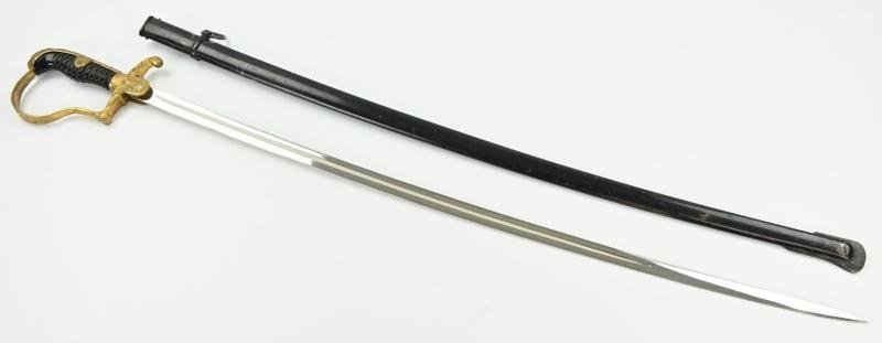 German WH NCO Dove Head Sword 'WKC' — image 3