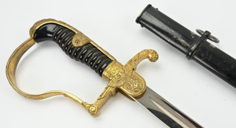 German WH NCO Dove Head Sword 'WKC' — image 5