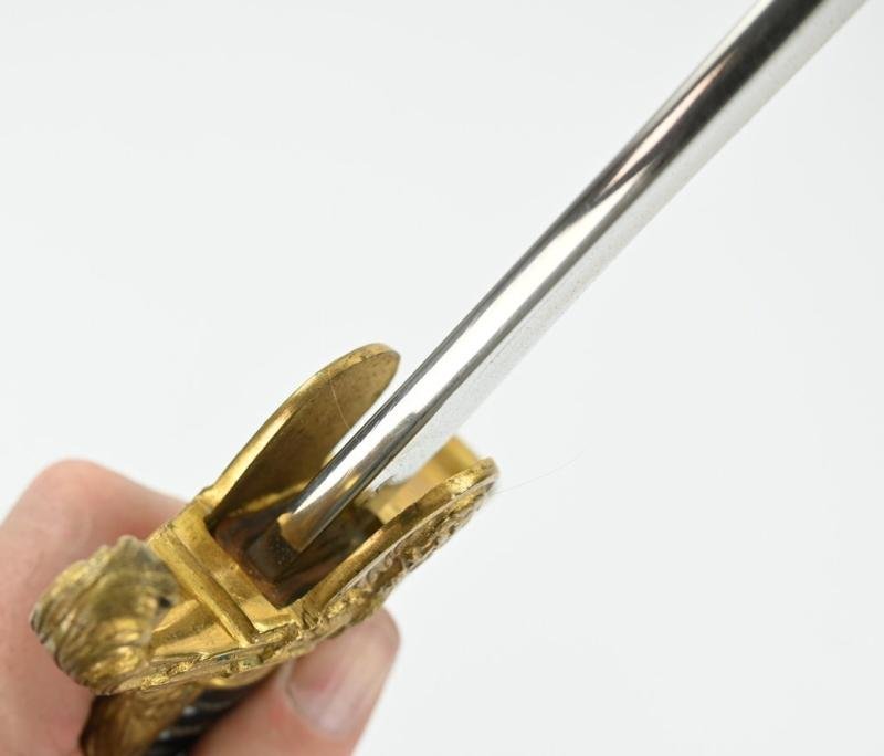 German WH NCO Dove Head Sword 'WKC' — image 9