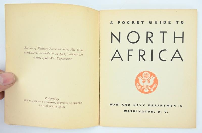 US WW2 Pocketguide to North Africa — image 2